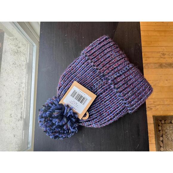 NWT The North Face Fleece Lined Kids Youth Winter Pom Knit Hat Beanie Cozy Panda - Picture 2 of 5